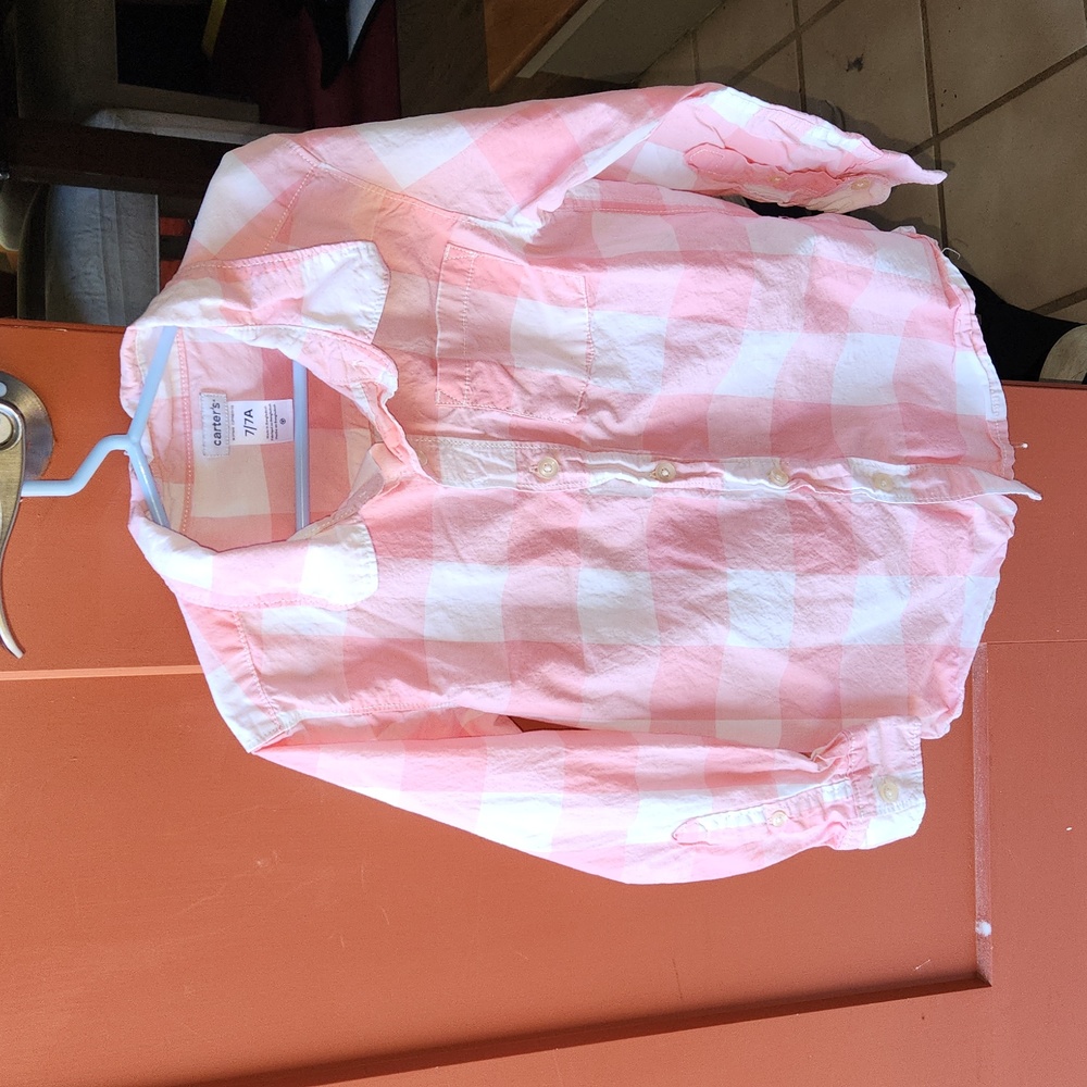 Carter's Gingham Boys Shirt